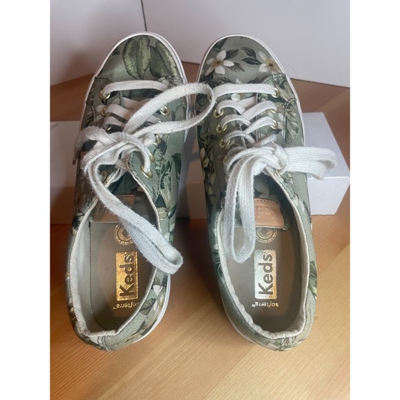 Keds Jump Kick Tropical Print Sneakers | Women's Size 7 US - Picture 10 of 14